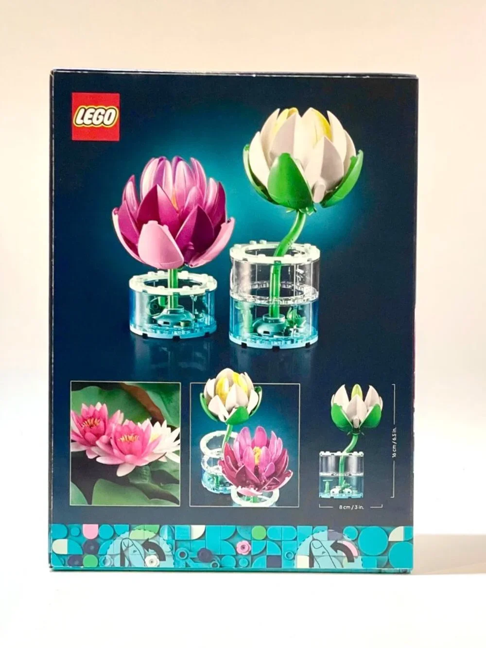 LEGO 11511 Botanicals Water Lilies Flower NIB New in Hand